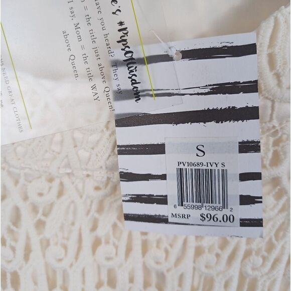 ‼️final must bundle‼️ NWT Maternity Pip & Vine by Rosie Pope Lace Shift Dress - Picture 7 of 9